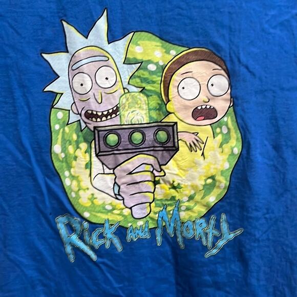 Rick & Morty Graphic T-shirt Sz Small - Picture 2 of 4